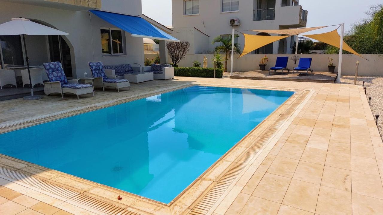 Villa Verdi: Luxury Villa With Private Pool Peyia Extérieur photo