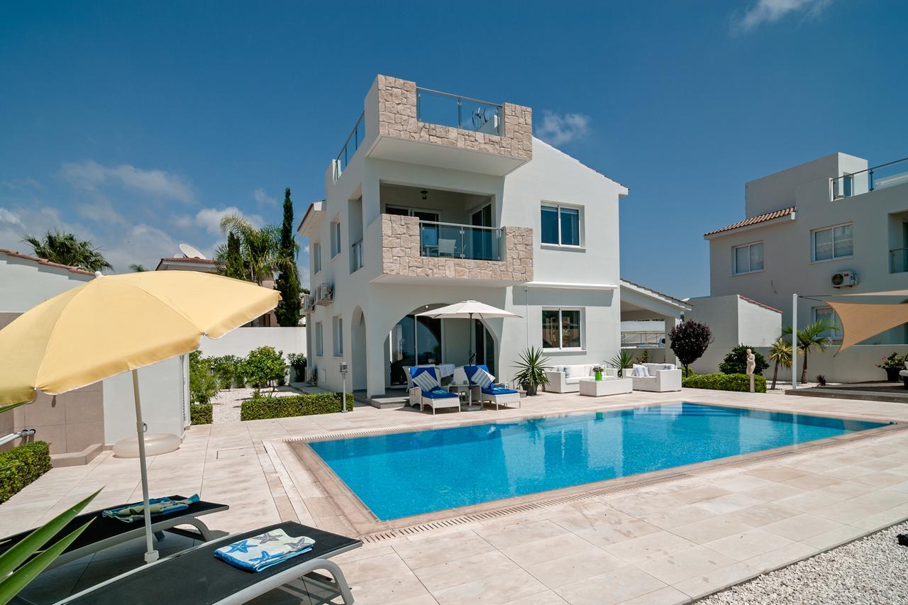 Villa Verdi: Luxury Villa With Private Pool Peyia Extérieur photo