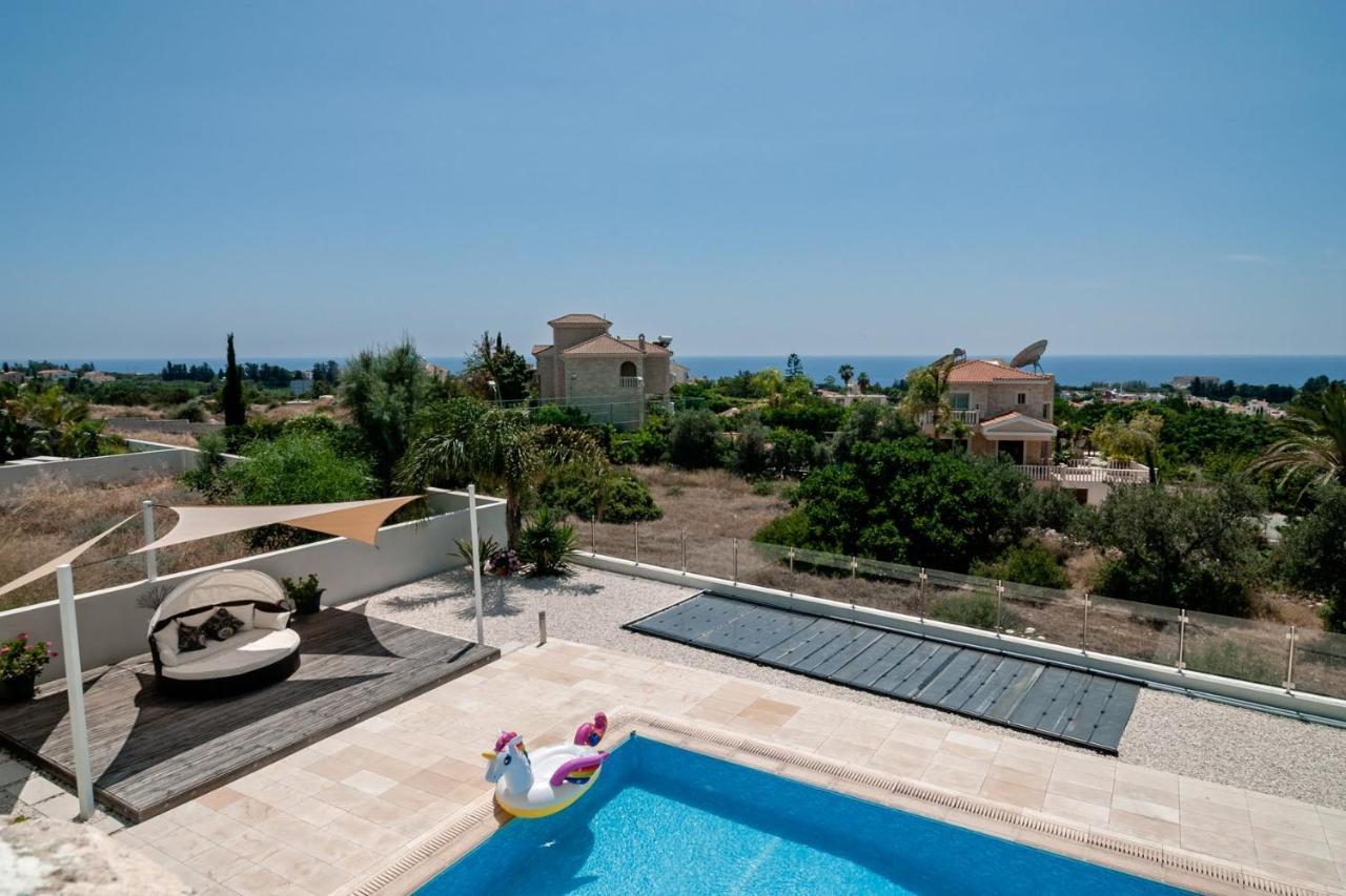 Villa Verdi: Luxury Villa With Private Pool Peyia Extérieur photo